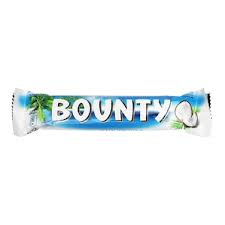 Bounty Milk Chocolate Bar Filled With Coconut 50gm