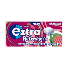 Extra Refreshers Gum Watermelon & Raspberry Flavor - Sugar Free