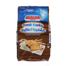 AMC CAKES RUSK BROWN 375G
