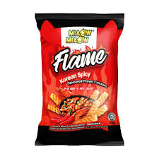 MIAOW MIAOW PRAWN CRACKERS CHIPS 50GM