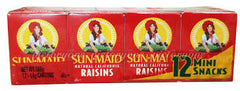 Sun Maid California Sun-Dried Raisins 12Per Pack