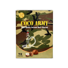 Coco Army Coconut Shell Charcoal 72pc