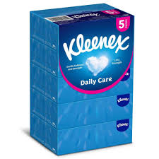 Kleenex Daily Care Facial Tissues 2ply 5x150 Tissues