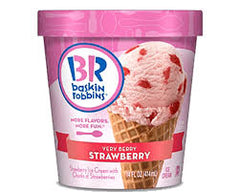 Baskin Robbins Very Berry Strawberry Ice Cream 500ML