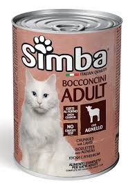 Simba Cat Food Chunkies with Lamb 415g