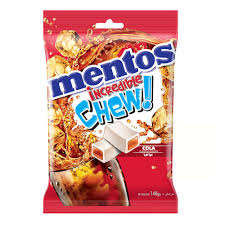 Mentos Incredible Chew Cola Flavor