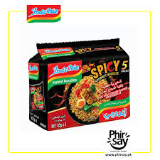 Indomie Hot Spicy Chicken Fried Noodles 5 Per Pack