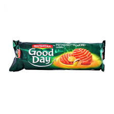 Britania Good Day Pistachio-Almond Cookies 145gm