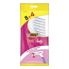 Bic Twin Lady Sensitive Razors (8+4 Free)