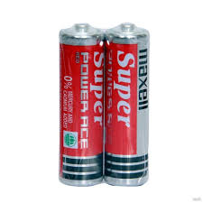 Maxell Super Power Ace 1.5v AA Batteries - No Added Cadmium, No Added Mercury