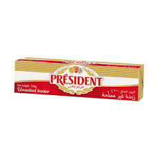 President Unsalted Butter 100gm