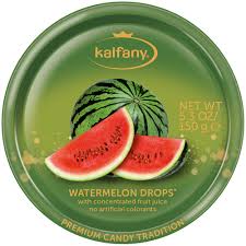 Kalfany Watermelon Candies With Concentrated Fruit Juice - Artificial Colorants Free