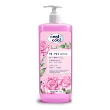 Cool & Cool Antibacterial Softening & Moisturizing Liquid Hand Wash Velvet Rose Scent