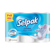 SELPACK COMFORT 2PLY 12ROLLS
