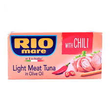 Rio Mare Light Meat Tuna In Olive Oil With Chili 2x160gm