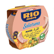 Rio Mare Salatuna Maize With Peas, Carrots & Olives 160gm