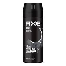 Axe Black 48H Deodorant Spray Frozen Pear & Cedarwood Scent for Men 150mlX2 PC OTR