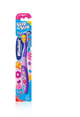 Wisdom Step By Step Purple Kids Soft Toothbrush (6+ Years)