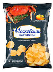 Russian Potato Premium King Crab Potato Chips - carcinogens free