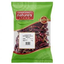 NATURE CHOICE KASHMIRI CHILLI WHOLE 100GM