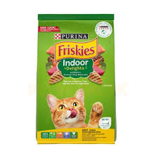 Purina Friskies Indoor Delights Dry Food Assorted Flavors For Adult Cats 1kg Ne