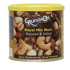 CRUNCHOS ROYAL MIX NUT 200G CAN