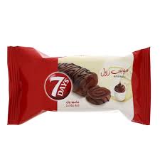 7 Day Jumbo Swiss Roll Chocolate 55gm