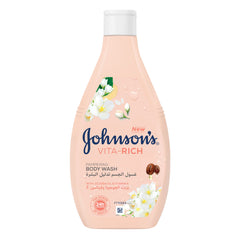 Johnsons Vita-Rich Pampering Body Wash With Jojoba Oil & Vitamin E 400 Ml