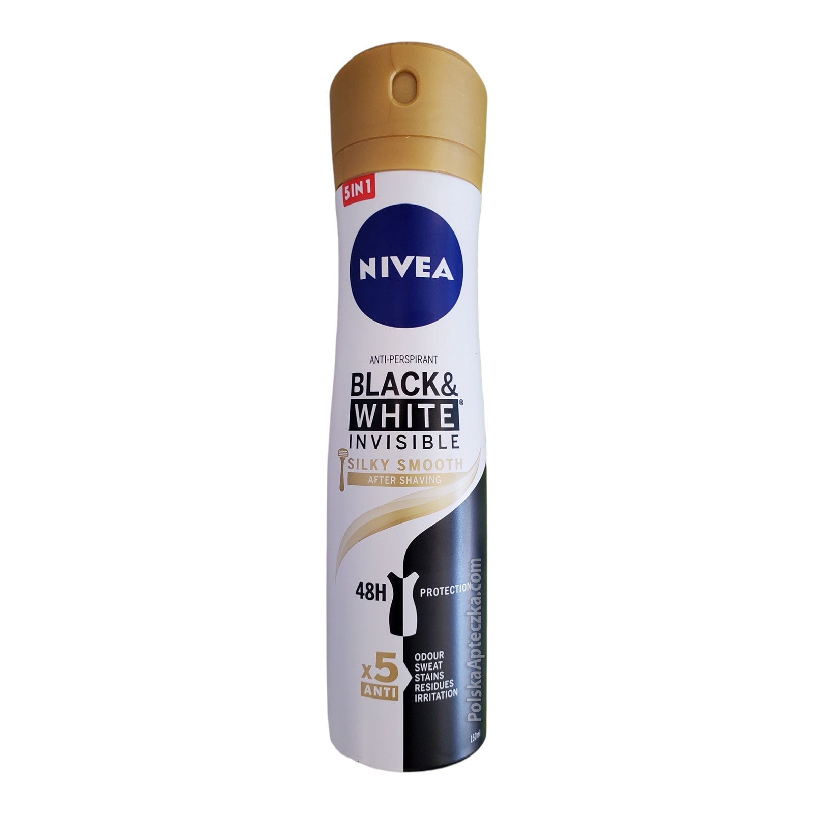 NIVEA BLACK&WHITE INVISIBLE SILKY SMOOTH 150ML