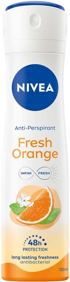 NIVEA ANTIPERSPIRANT 48H DEODORANT SPRAY FRESH ORANGE SCENT 150ML