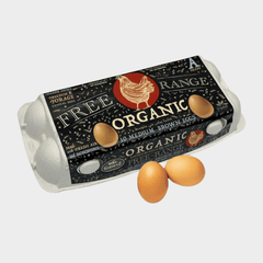 Nature Farm Medium Free Range Eggs Grade A 10pcs
