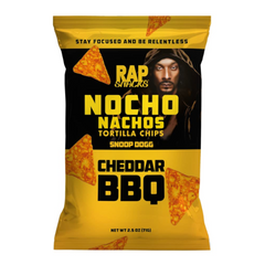Rap Snacks Snoop Dogg BBQ & Cheddar Chips, 71g