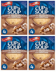 Batchelors Cup A Soup Cream Of Mushroom 4 Sachets