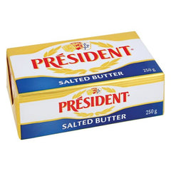 PRESIDENT SALTED BUTTER250GM