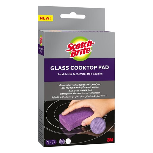 Scotch-Brite Purple Glass Cooktop Pad