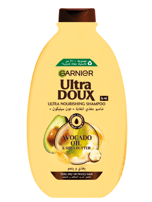 GARNIER ULTRA DOUX WITH AVOCADO OIL SHAMPOO 400ML