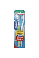 Wisdom Regular Purple & Blue Firm Toothbrushes (1+1 Free)