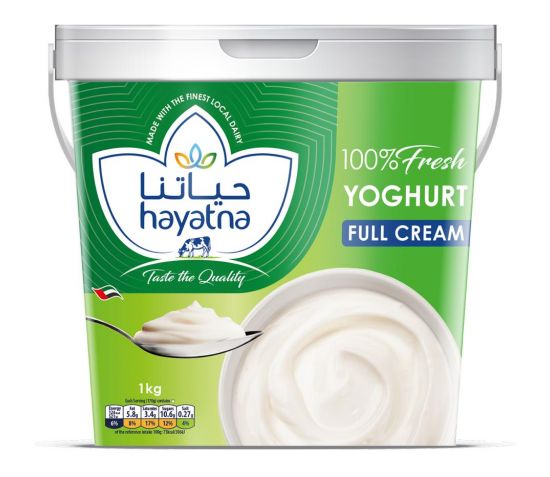 HAYATNA FULL CREAM YOGURT 1KG