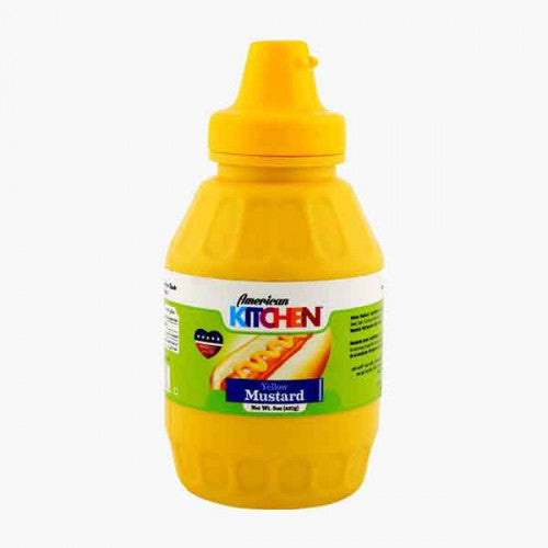 AMERICAN KITCHEN YELLOW MUSTARD 8 OZ