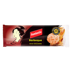 FANTASTIC RICE CRACKER BBQ 100GMS