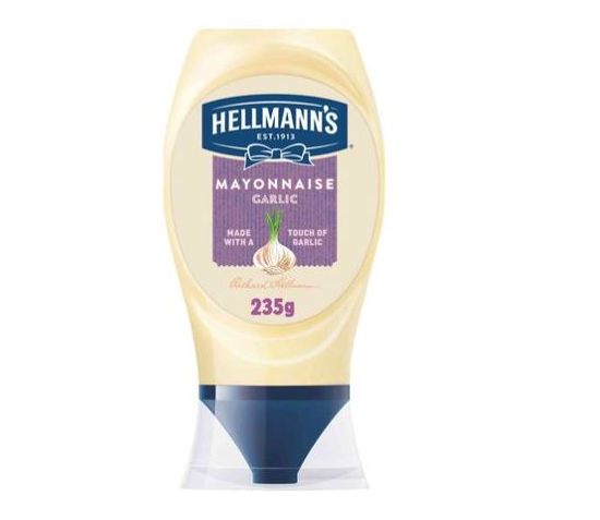 Hellmanns Garlic Mayonnaise 235gm
