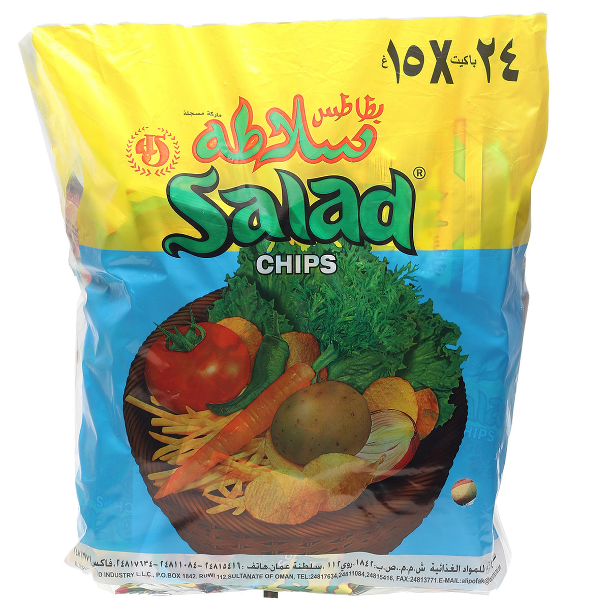 OMAN SALAD CHIPS 15 G
