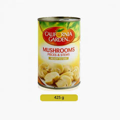 C.GARDEN MUSHROOMS PIECES&STEMS 425GM