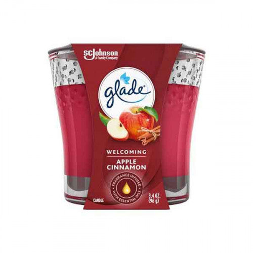 GLADE CANDLE APPLE CINNAMON 96G