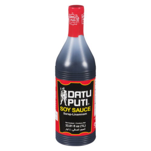 Datu Puti Soy Sauce 33.81 Fl Oz 1ltr