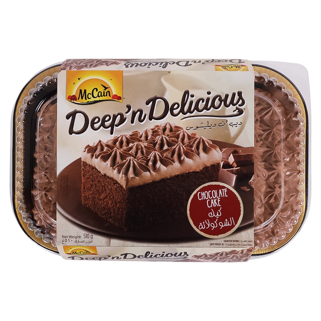 McCain Deep' n Delicious Frozen Chocolate Cake 510GM