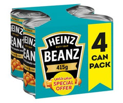 Heinz Beanz Baked Beans 415Gx4 Pc Otr