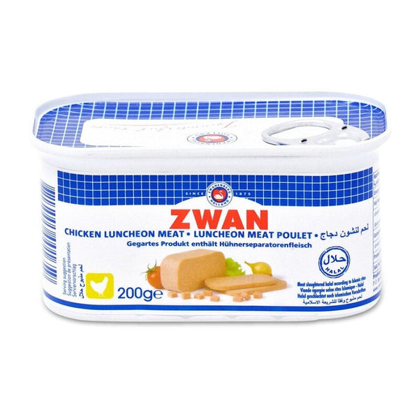 ZWAN CHICKEN LUNCHEON MEAT POULET HOT&SPICY 200GM