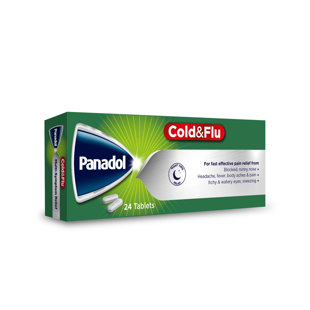 Panadol Cold And Flu Green 24Tablets