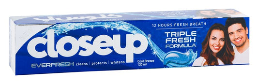 Closeup Cool Breeze Toothpaste With Antibacterial Mouthwash 120ml